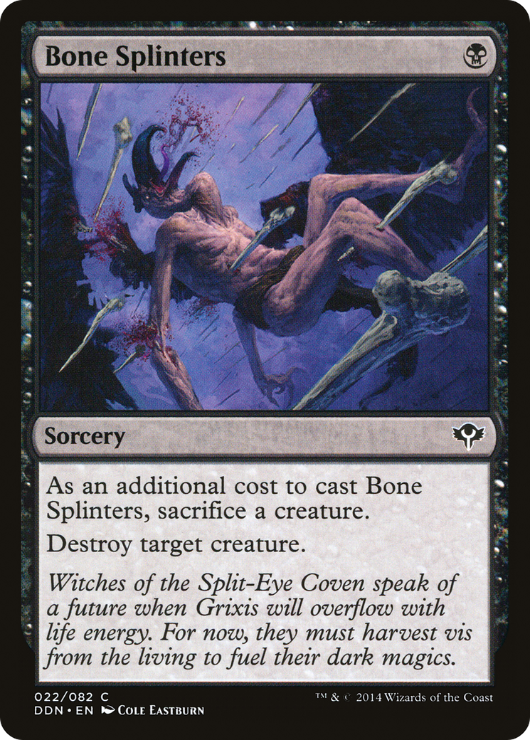 Bone Splinters (DDN-022) - Duel Decks: Speed vs. Cunning