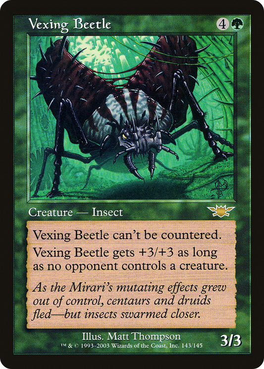 Vexing Beetle (LGN-143) - Legions Foil