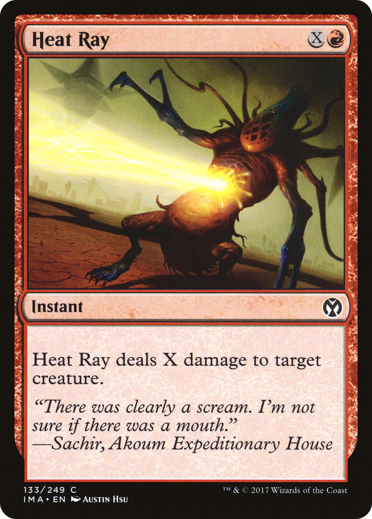 Heat Ray (IMA-133) - Iconic Masters Foil