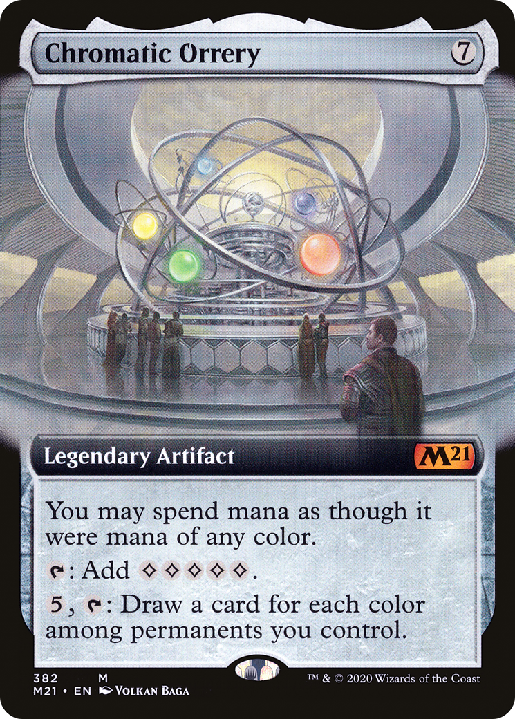 Chromatic Orrery (M21-382) - Core Set 2021: (Extended Art)