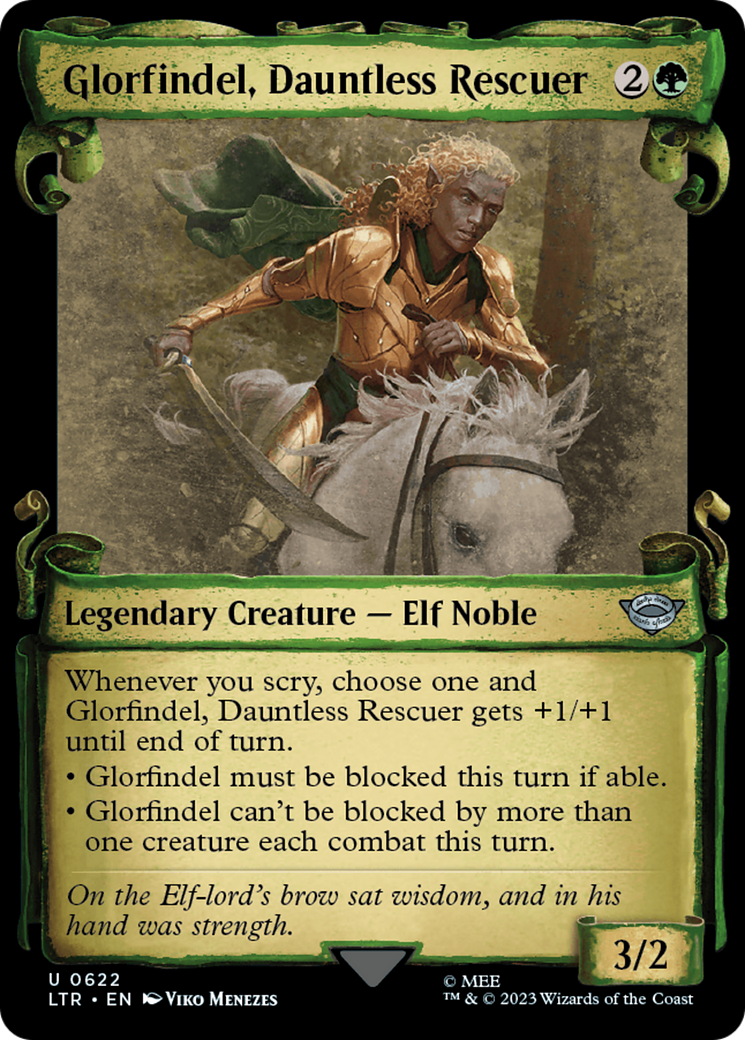 Glorfindel, Dauntless Rescuer (LTR-622) - The Lord of the Rings: Tales of Middle-earth: (Showcase)