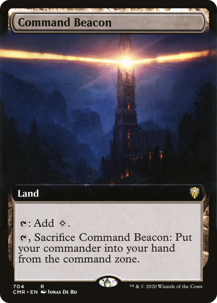 Command Beacon (CMR-704) - Commander Legends: (Extended Art)