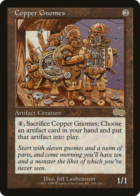 Copper Gnomes (USG-291) - Urza's Saga