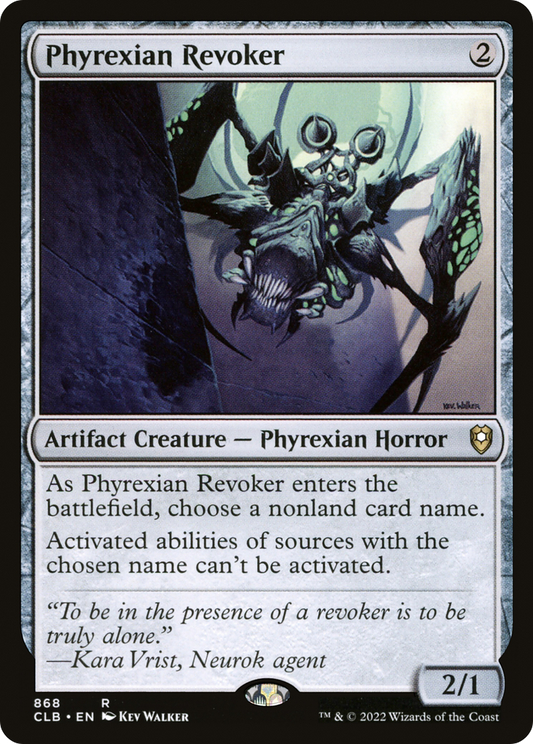 Phyrexian Revoker (CLB-868) - Commander Legends: Battle for Baldur's Gate