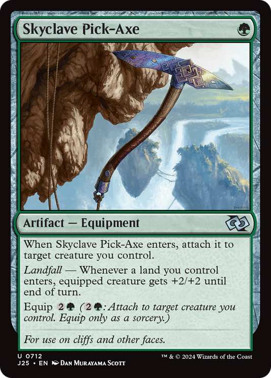 Skyclave Pick-Axe (J25-712) - Foundations Jumpstart Foil