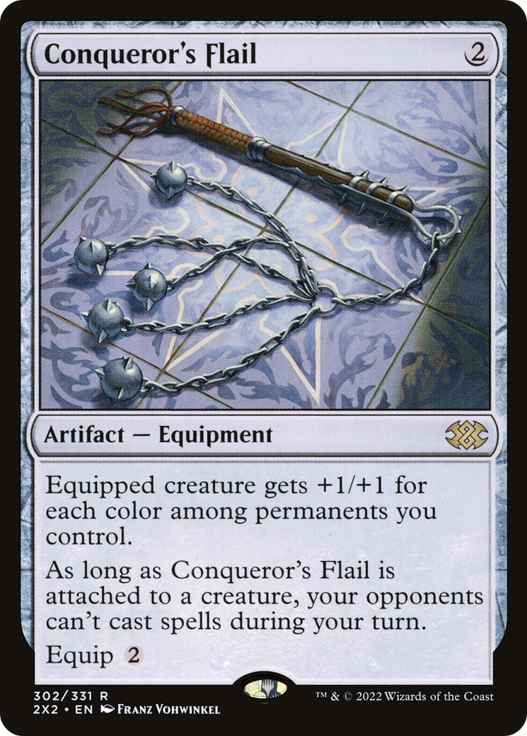 Conqueror's Flail (2X2-302) - Double Masters 2022