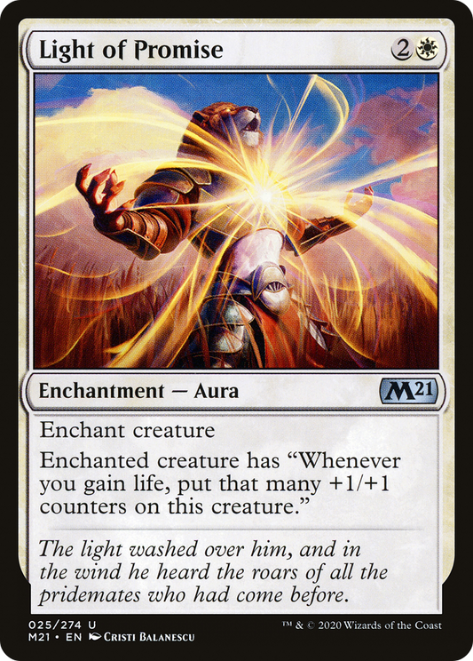 Light of Promise (M21-025) - Core Set 2021 Foil