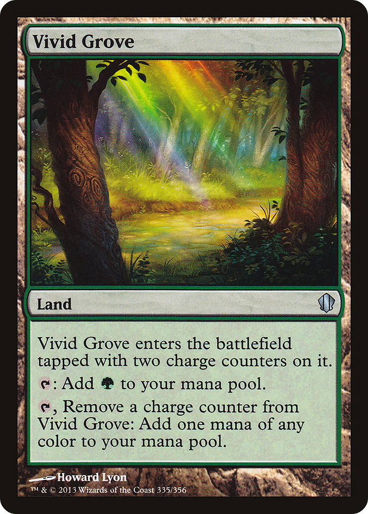 Vivid Grove (C13-335) - Commander 2013