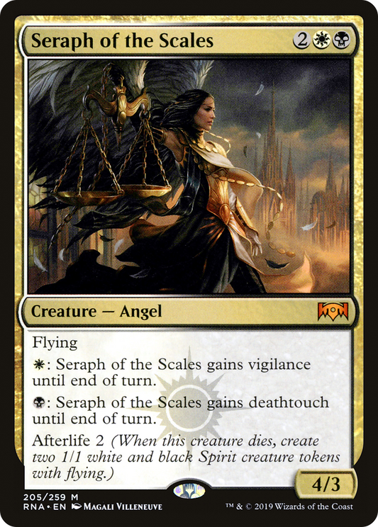 Seraph of the Scales (RNA-205) - Ravnica Allegiance Foil