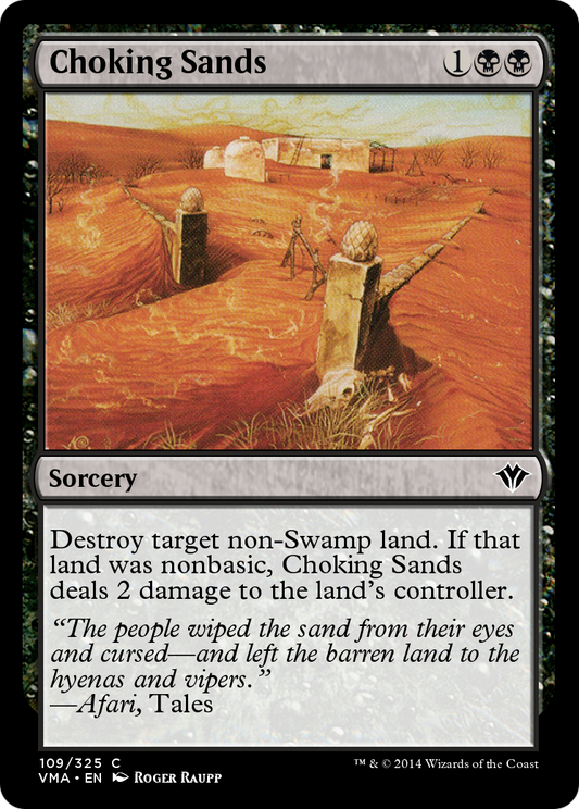 Choking Sands (VMA-109) - Vintage Masters