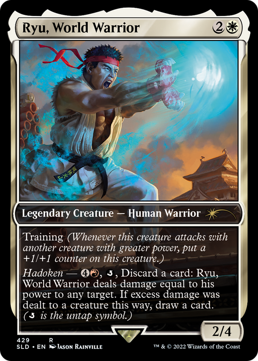 Ryu, World Warrior (SLD-429) - Secret Lair Drop / Ryu, World Warrior