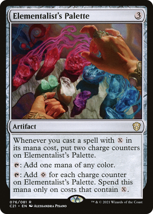 Elementalist's Palette (C21-076) - Commander 2021