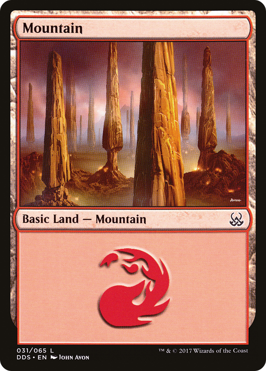 Mountain (DDS-031) - Duel Decks: Mind vs. Might