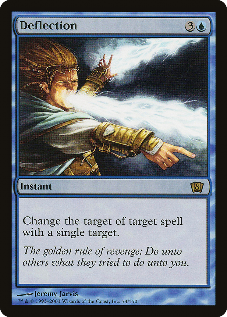 Deflection (8ED-74★) - Eighth Edition Foil