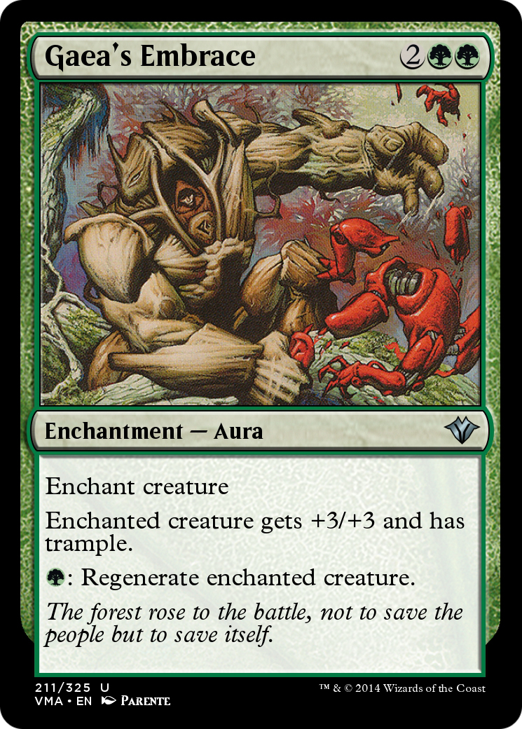 Gaea's Embrace (VMA-211) - Vintage Masters Foil