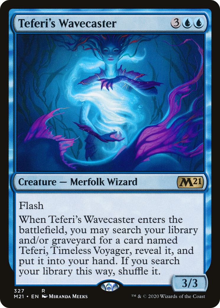 Teferi's Wavecaster (M21-327) - Core Set 2021