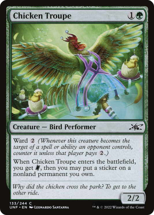 Chicken Troupe (UNF-133) - Unfinity Foil