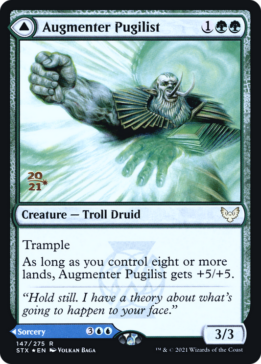 Augmenter Pugilist (PRE-147S) - Strixhaven: School of Mages Promos Foil