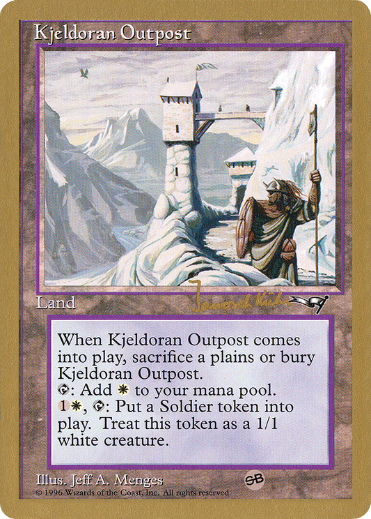 Kjeldoran Outpost (WC97-JK139SB) - World Championship Decks 1997