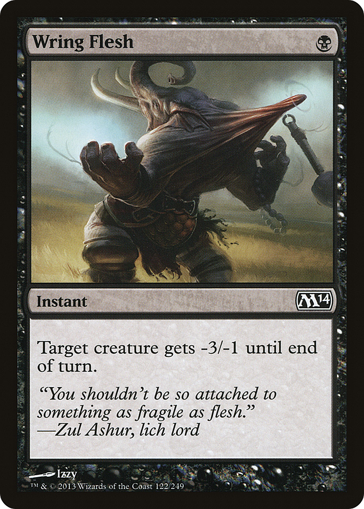 Wring Flesh (M14-122) - Magic 2014 Foil