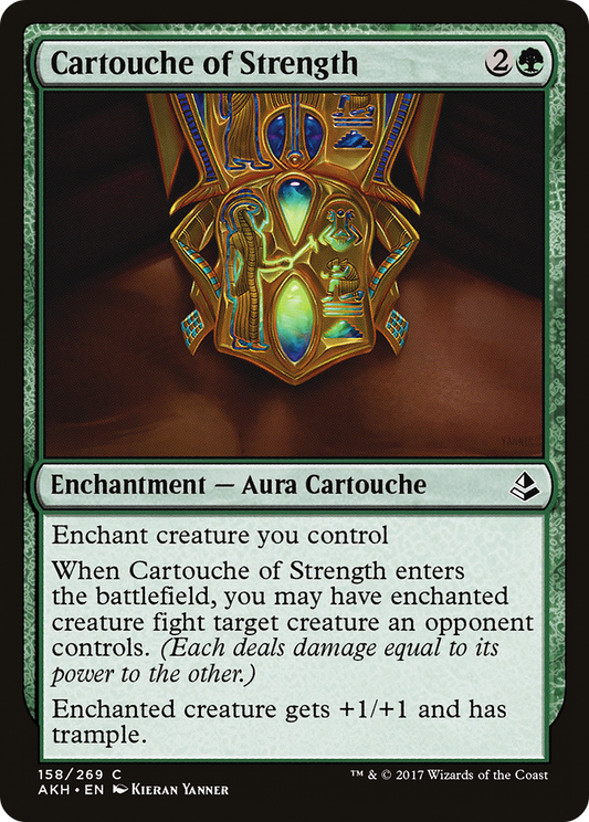 Cartouche of Strength (AKH-158) - Amonkhet