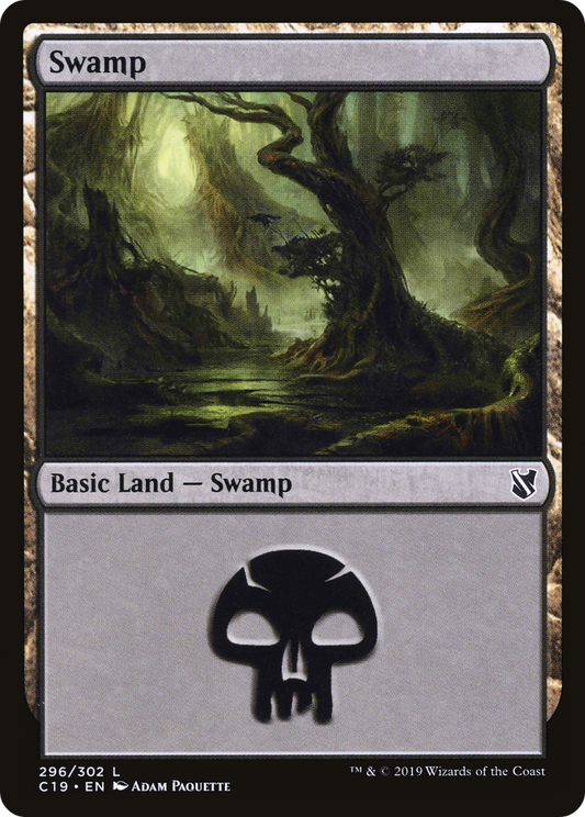 Swamp (C19-296) - Commander 2019