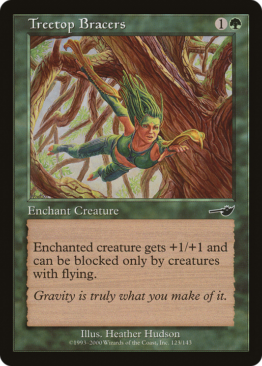 Treetop Bracers (NEM-123) - Nemesis Foil