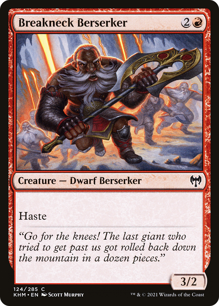 Breakneck Berserker  (KHM-124) - Kaldheim