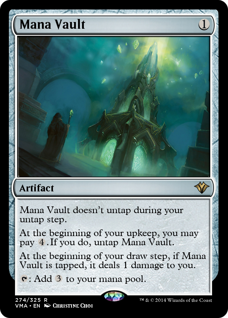 Mana Vault (VMA-274) - Vintage Masters Foil