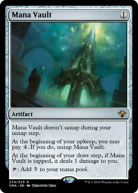 Mana Vault (VMA-274) - Vintage Masters Foil