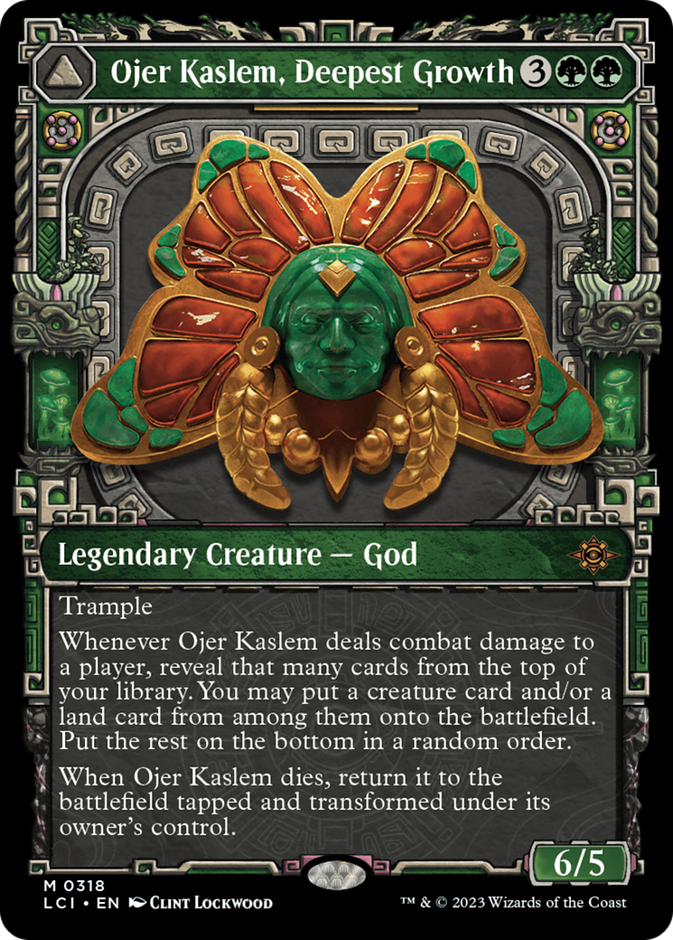 Ojer Kaslem, Deepest Growth // Temple of Cultivation (LCI-318) - The Lost Caverns of Ixalan: (Showcase)