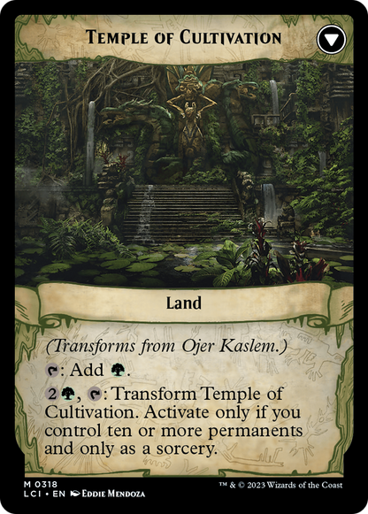 Ojer Kaslem, Deepest Growth // Temple of Cultivation (LCI-318) - The Lost Caverns of Ixalan: (Showcase)