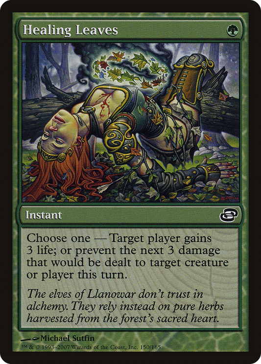 Healing Leaves (PLC-150) - Planar Chaos: (colorshifted) Foil