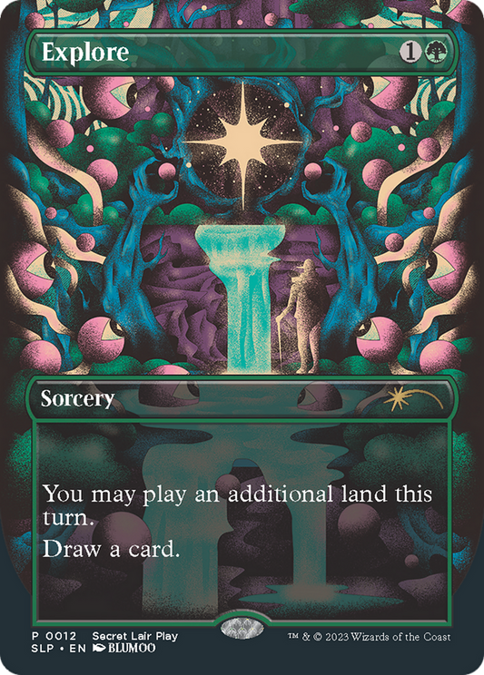 Explore  (Borderless)(SLP-012) - Secret Lair Showdown
