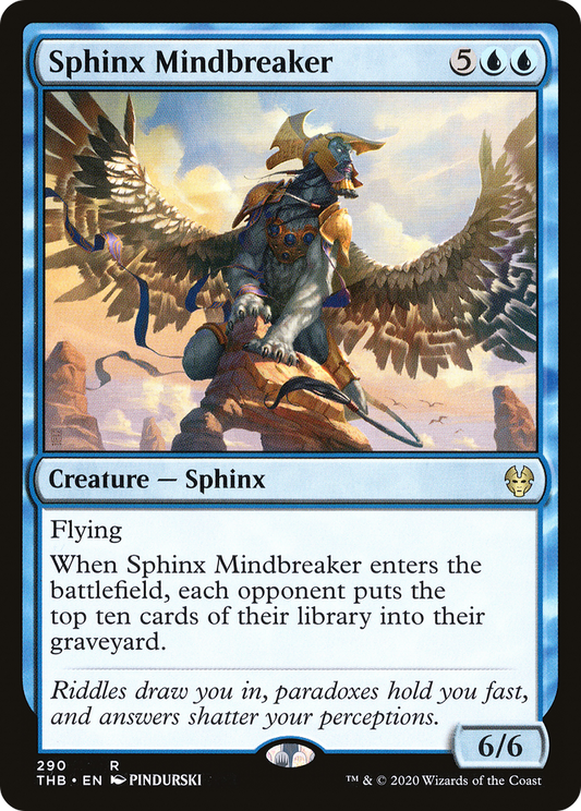 Sphinx Mindbreaker (THB-290) - Theros Beyond Death