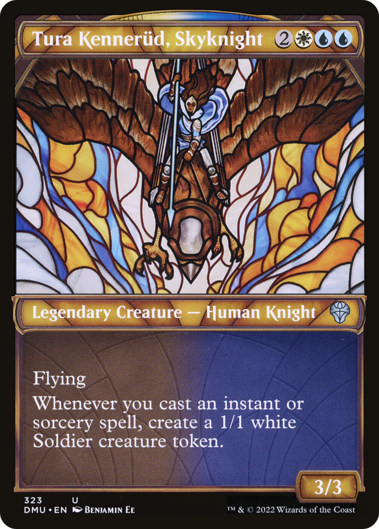 Tura Kennerüd, Skyknight (DMU-323) - Dominaria United: (Showcase) Foil