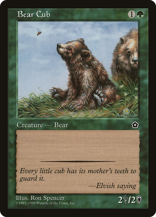 Bear Cub (P02-123) - Portal Second Age