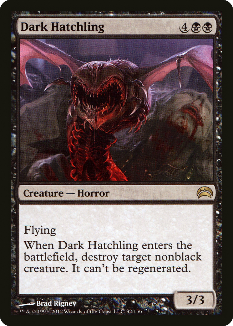 Dark Hatchling (PC2-032) - Planechase 2012