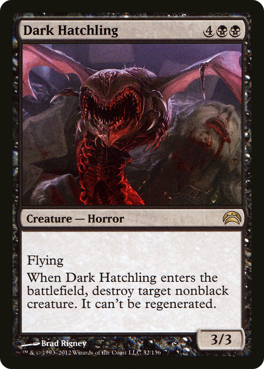 Dark Hatchling (PC2-032) - Planechase 2012