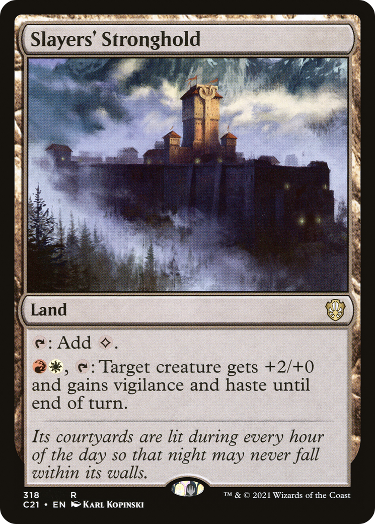 Slayers' Stronghold (C21-318) - Commander 2021