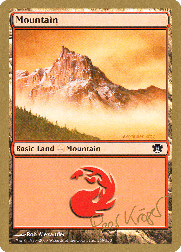 Mountain (WC03-PK346) - World Championship Decks 2003