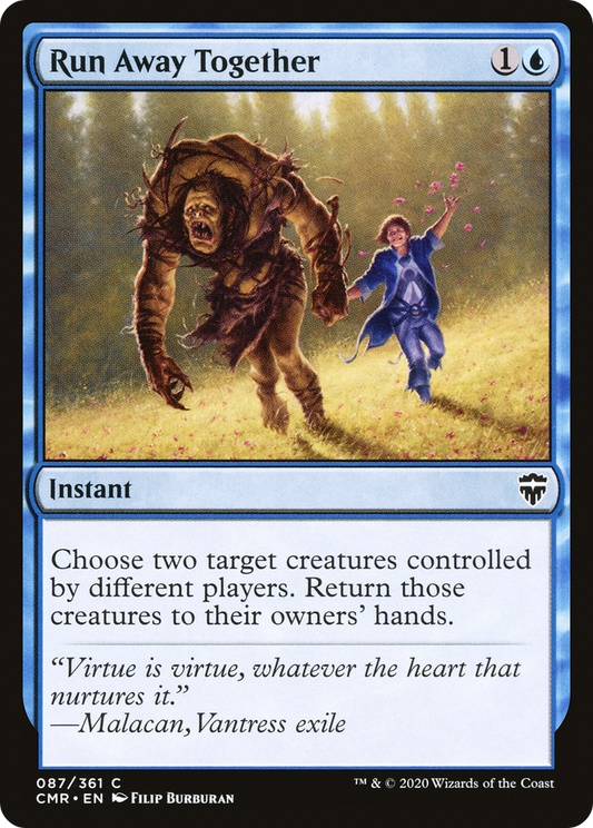 Run Away Together (CMR-087) - Commander Legends Foil