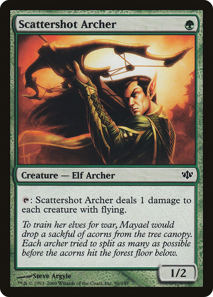 Scattershot Archer (CON-090) - Conflux Foil