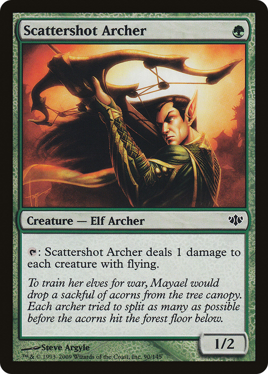 Scattershot Archer (CON-090) - Conflux Foil