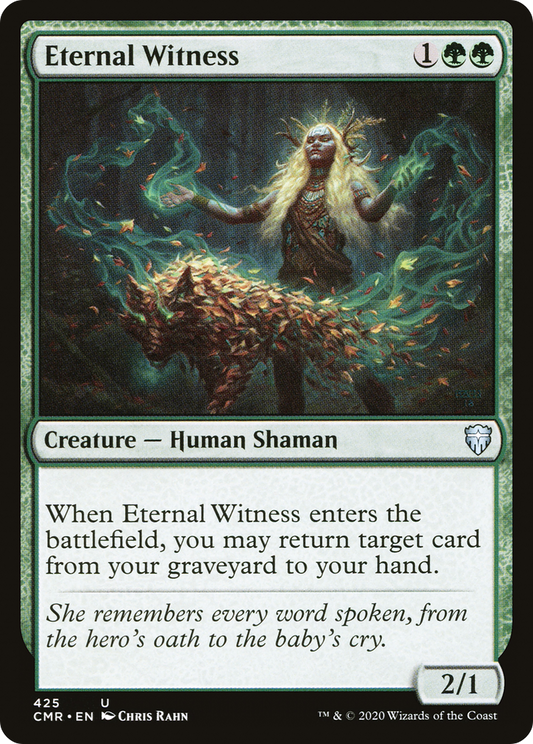 Eternal Witness (CMR-425) - Commander Legends