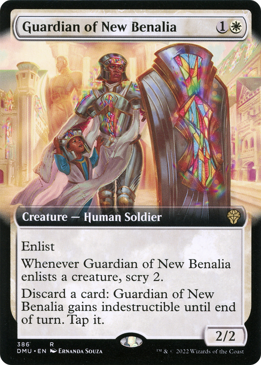 Guardian of New Benalia (DMU-386) - Dominaria United: (Extended Art)