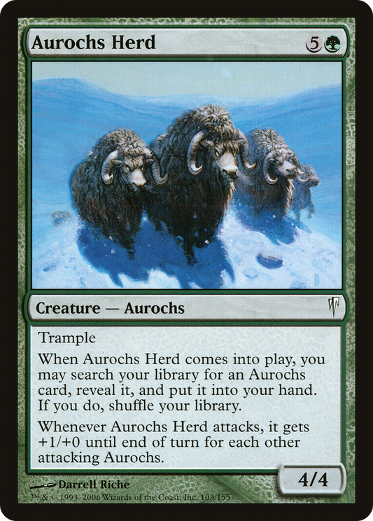 Aurochs Herd (CSP-103) - Coldsnap