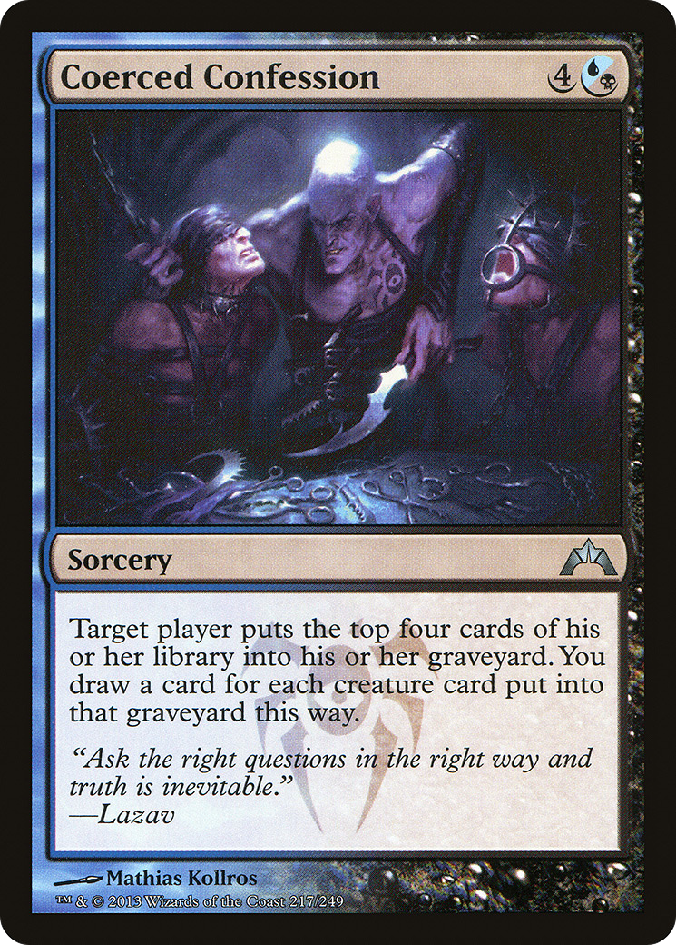 Coerced Confession (GTC-217) - Gatecrash Foil