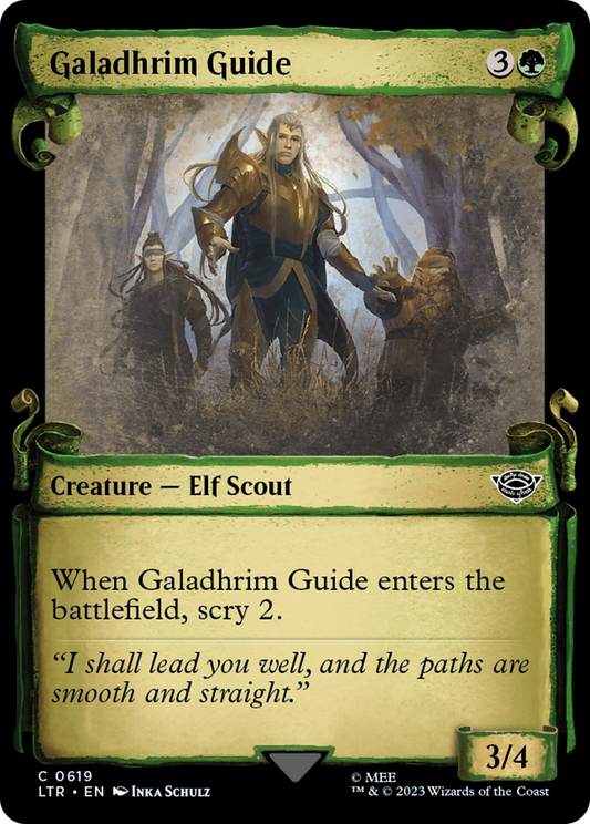 Galadhrim Guide (LTR-619) - The Lord of the Rings: Tales of Middle-earth: (Showcase) Foil