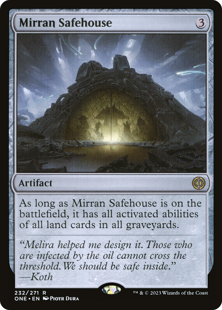 Mirran Safehouse (ONE-232) - Phyrexia: All Will Be One Foil